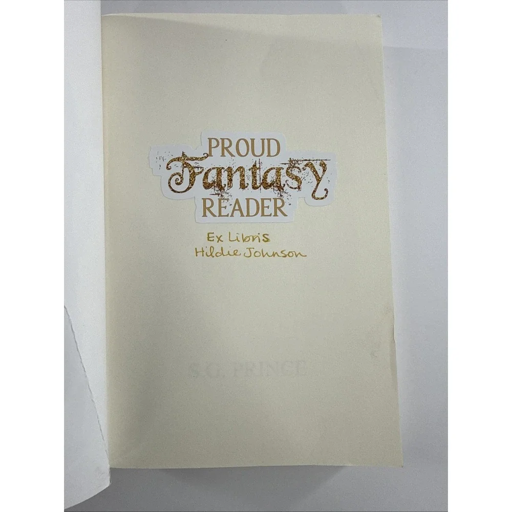 2 Elvish Trilogy novels: S.G. Prince Elvish‎ & Ember Oversized Trade Paperbacks